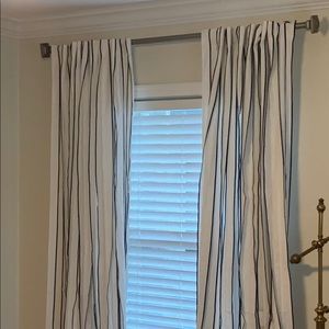 Crate & Barrel Kendal Curtain Panels 2 sets